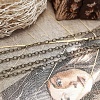 Цепочка тонкая латунная 2 х 1,5 мм бронза (2685) купить в Воронеже | Заказать в интернет-магазине Viva Beads
