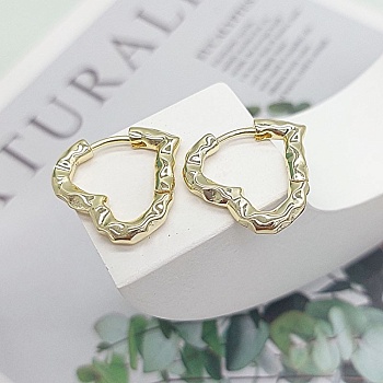 Швензы конго Сердце, бублики мятые 20х3 мм позолота 14К (7707-З) купить с доставкой по России | Интернет-магазин Viva Beads