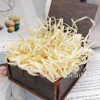 Наполнитель бумажный Рафия для упаковки цвет бежевый 20 грамм (7460-1) купить в Воронеже | Заказать в интернет-магазине Viva Beads
