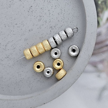 1 шт. Бусина / разделитель / 6.2х3.6 мм с текстурой, родиевое покр. (8852-6-Р) купить в Воронеже | Заказать в интернет-магазине Viva Beads
