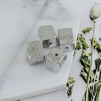 1 шт. Бусина металлическая форма кусочка камня ок. 13.1х10.3х10.3 мм родиевое покрытие (9769-Р) купить в Воронеже | Заказать в интернет-магазине Viva Beads
 1 шт. Бусина металлическая форма кусочка камня ок. 13.1х10.3х10.3 мм родиевое покрытие (9769-Р) купить в Воронеже | Заказать в интернет-магазине Viva Beads