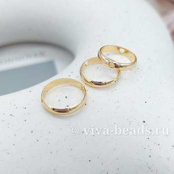 Рамка для бусин 11.8x2.5 мм позолота (5089-З) купить в Воронеже | Заказать в интернет-магазине Viva Beads
