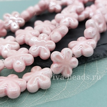 1 шт. Бусина Цветок 18 мм розовый, керамика (6478-РОЗ) купить в Воронеже | Заказать в интернет-магазине Viva Beads
 1 шт. Бусина Цветок 18 мм розовый, керамика (6478-РОЗ) купить в Воронеже | Заказать в интернет-магазине Viva Beads