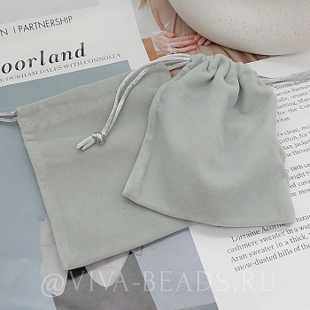 Мешочек бархатный ок. 11.8x10 см (7477) купить в Воронеже | Заказать в интернет-магазине Viva Beads
