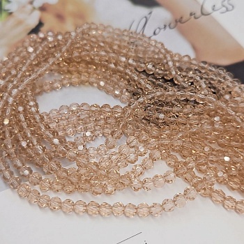 Нить 34 см Хрустальные бусины граненый шар 4 мм бежевый (8466-4-БЕЖ) купить в Воронеже | Заказать в интернет-магазине Viva Beads
 Нить 34 см Хрустальные бусины граненый шар 4 мм бежевый (8466-4-БЕЖ) купить в Воронеже | Заказать в интернет-магазине Viva Beads