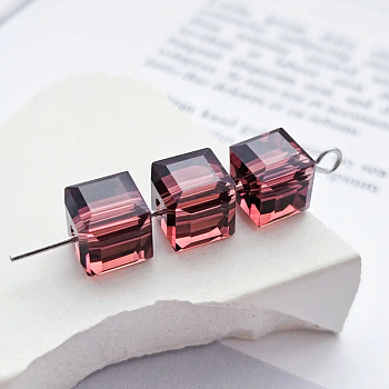 УЦЕНКА 1 шт. Бусина куб ок. 8 мм фиолетовый хрустальное стекло (8642-Ф-УЦ) купить в Воронеже | Заказать в интернет-магазине Viva Beads
 УЦЕНКА 1 шт. Бусина куб ок. 8 мм фиолетовый хрустальное стекло (8642-Ф-УЦ) купить в Воронеже | Заказать в интернет-магазине Viva Beads