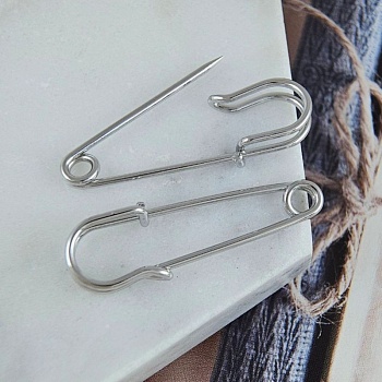 Булавка основа для броши 35х10 мм родиевое покр. (7872-Р) купить в Воронеже | Заказать в интернет-магазине Viva Beads Булавка основа для броши 35х10 мм родиевое покр. (7872-Р)