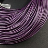 Шнур кожаный 1,5 мм ПЕРЛАМУТРОВЫЙ фиолетовый (2990-Ф) купить в Воронеже | Заказать в интернет-магазине Viva Beads
