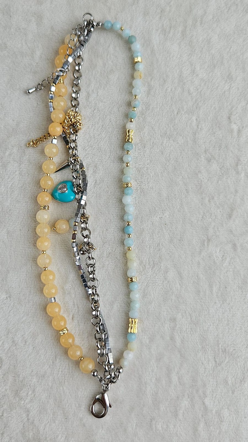 Как собрать многослойный браслет: техника, которая работает с любыми камнями