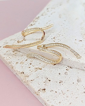 Коннектор 34х12.5х12 мм позолота (8012-З) купить с доставкой по России | Интернет-магазин Viva Beads