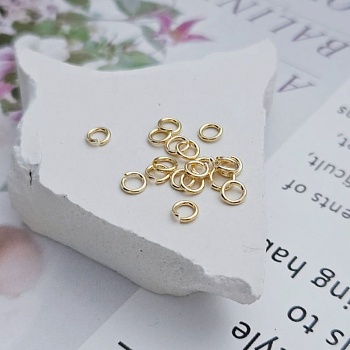 10 шт. Колечки соединительные 4х0.7 мм позолота (8728-З) соединительные колечки и кольца-коннекторы купить с доставкой по России | Интернет-магазин Viva Beads