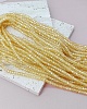 Нить 18 см Фианиты /цирконы/ 3х2.2 мм рондель желтый (8141-Ж) купить в Воронеже | Заказать в интернет-магазине Viva Beads
