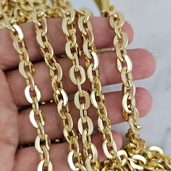 50 см Цепь якорная толщиной ок. 7 мм, цвет золото (10255-З) купить с доставкой по России | Интернет-магазин Viva Beads