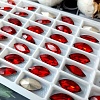 Кристалл Navette 15 х 7 мм хрустальное стекло Light Siam (4638) купить в Воронеже | Заказать в интернет-магазине Viva Beads

