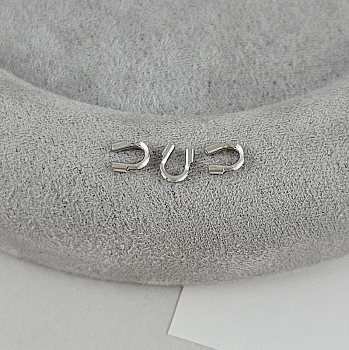 1 шт. Защита тросика, протектор 4.4x4x1.2 мм родиевое покрытие (9438-Р) купить в Воронеже | Заказать в интернет-магазине Viva Beads
 1 шт. Защита тросика, протектор 4.4x4x1.2 мм родиевое покрытие (9438-Р) купить в Воронеже | Заказать в интернет-магазине Viva Beads