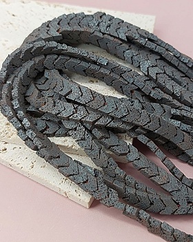 Нить 20 см Гематит стрелка 6.5х6х3 мм цвет черный (7990-Ч) купить в Воронеже | Заказать в интернет-магазине Viva Beads
