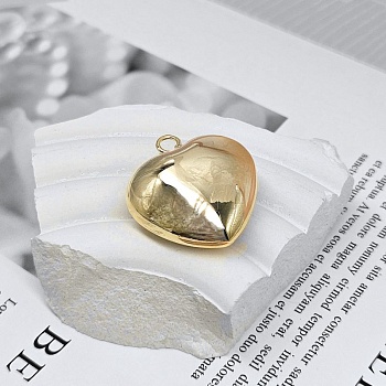 Подвеска Сердце 27.4x25.6x13 мм позолота 14к (8449-25-З) Подвеска Сердце 27.4x25.6x13 мм позолота 14к (8449-25-З)