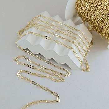 50 см Цепь овальная толщиной 3.6 мм позолота 18К (6975-3-З) купить в Воронеже | Заказать в интернет-магазине Viva Beads
 50 см Цепь овальная толщиной 3.6 мм позолота 18К (6975-3-З) купить в Воронеже | Заказать в интернет-магазине Viva Beads