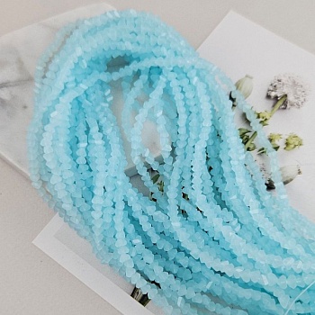 Нить 35 см Бусина хрустальная крошка ок. 4x3x3 мм нежно-голубой (7338-4-НГОЛУБ) купить в Воронеже | Заказать в интернет-магазине Viva Beads
 Нить 35 см Бусина хрустальная крошка ок. 4x3x3 мм нежно-голубой (7338-4-НГОЛУБ) купить в Воронеже | Заказать в интернет-магазине Viva Beads