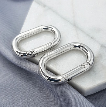 Замок карабин 31х20х4 мм , цвет платина (5228) купить в Воронеже | Заказать в интернет-магазине Viva Beads
 Замок карабин 31х20х4 мм , цвет платина (5228) купить в Воронеже | Заказать в интернет-магазине Viva Beads