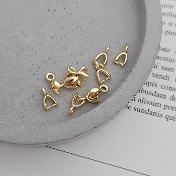 Бейл зажимной 8.3х4.6х2.1 мм позолота (2195-З) купить в Воронеже | Заказать в интернет-магазине Viva Beads
