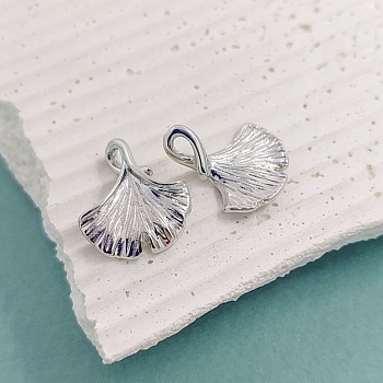 Подвеска Лист 14x16 мм цвет платина (6078) купить с доставкой по России | Интернет-магазин Viva Beads