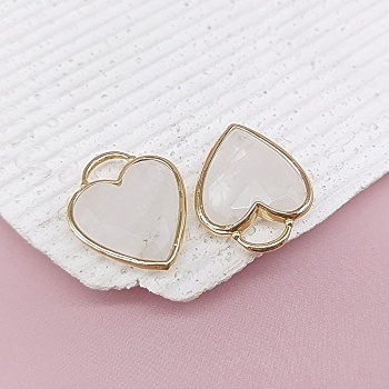 Подвеска Сердце 22.7х19.7 мм горный хрусталь, позолота 14к (7726-ЗХР) купить в Воронеже | Заказать в интернет-магазине Viva Beads
 Подвеска Сердце 22.7х19.7 мм горный хрусталь, позолота 14к (7726-ЗХР) купить в Воронеже | Заказать в интернет-магазине Viva Beads