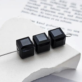 УЦЕНКА 1 шт. Бусина куб ок. 8 мм черный хрустальное стекло (8642-Ч) купить в Воронеже | Заказать в интернет-магазине Viva Beads
 УЦЕНКА 1 шт. Бусина куб ок. 8 мм черный хрустальное стекло (8642-Ч) купить в Воронеже | Заказать в интернет-магазине Viva Beads