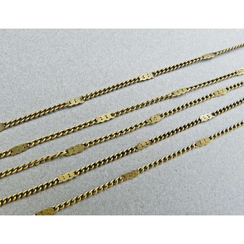 Цепочка тонкая латунная 2 мм Бронза (1646) купить в Воронеже | Заказать в интернет-магазине Viva Beads
