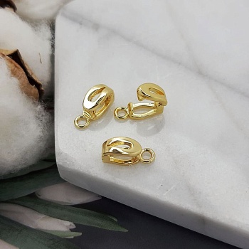 Бейл разъемный 11х4х5 мм позолота 14к (4903-З) купить в Воронеже | Заказать в интернет-магазине Viva Beads
