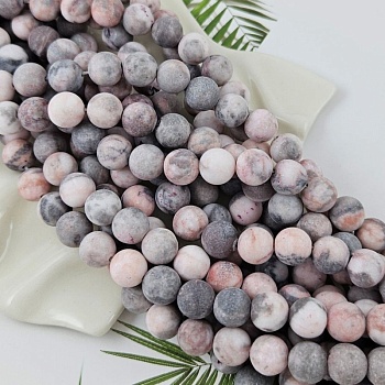 Нить 37 см Яшма розовая матовая бусины 10 мм гладкий шар (9075-10) для бижутерии купить с доставкой по России | Интернет‑магазин Viva Beads