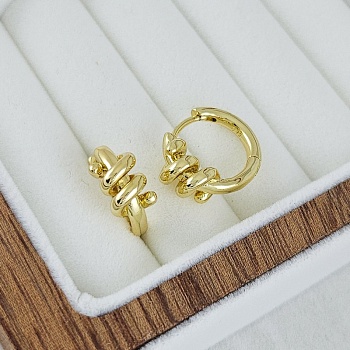 Швензы кольца, бублики, конго 15х17.8х2.6 мм Спираль, позолота 14К (10244-З) купить с доставкой по России | Интернет-магазин Viva Beads