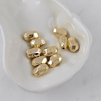 1 шт. Бусина разделитель овальная 11.4х7х5.8 мм позолота 14К (10098-З) купить с доставкой по России | Интернет-магазин Viva Beads