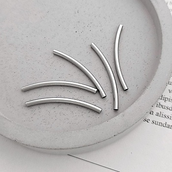 1 шт. Бусина разделитель трубочка 35х1.9 мм нержавеющая сталь (8940-35) купить в Воронеже | Заказать в интернет-магазине Viva Beads
