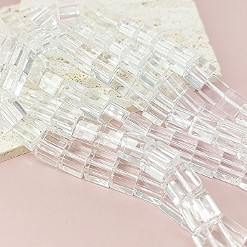 УЦЕНКА - 1 шт. Горный хрусталь синтетический КУБ 10 мм (6474-10-УЦ) купить в Воронеже | Заказать в интернет-магазине Viva Beads
