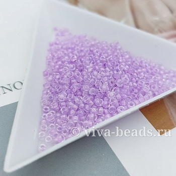 7 гр. Бисер японский MIYUKI размер 11 Orchid Lined Crystal, 2x1.3 мм (7316-RR222) 7 гр. Бисер японский MIYUKI размер 11 Orchid Lined Crystal, 2x1.3 мм (7316-RR222)