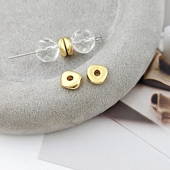 УЦЕНКА 1 шт. Бусина разделитель диск-треугольник 8х2.8 мм позолота 14К (9189-З-УЦ) купить в Воронеже | Заказать в интернет-магазине Viva Beads
