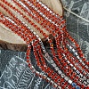 50 см Стразовая цепь 2 мм (SS6) Красно-оранжевый (4321) купить в Воронеже | Заказать в интернет-магазине Viva Beads
