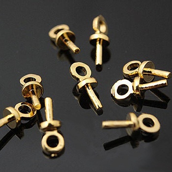 1 шт. Шапочка для вклейки 3х7.5 мм позолота Ю. Корея 18к (2467) купить в Воронеже | Заказать в интернет-магазине Viva Beads
