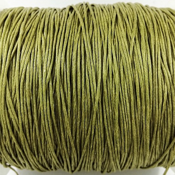 3.70  см Шнур вощеный 0,7 мм хаки (2010-Х) купить с доставкой по России | Интернет-магазин Viva Beads