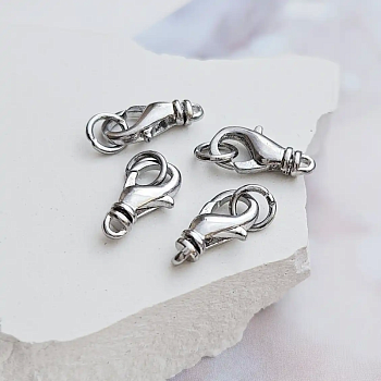 Замок лобстер 12 мм с родиевым покрытием (8612-12-Р) купить в Воронеже | Заказать в интернет-магазине Viva Beads
 Замок лобстер 12 мм с родиевым покрытием (8612-12-Р) купить в Воронеже | Заказать в интернет-магазине Viva Beads