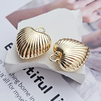 Подвеска Сердце 23.2х20 мм позолота 14к (8659-20-З) купить с доставкой по России | Интернет-магазин Viva Beads