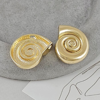 УЦЕНКА Подвеска Ракушка 25х21.8 мм позолота 14К (8713-З)