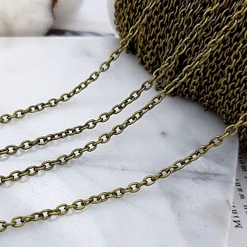 1 м Цепь 3x2x0.5 мм цвет бронза (2880) купить в Воронеже | Заказать в интернет-магазине Viva Beads
