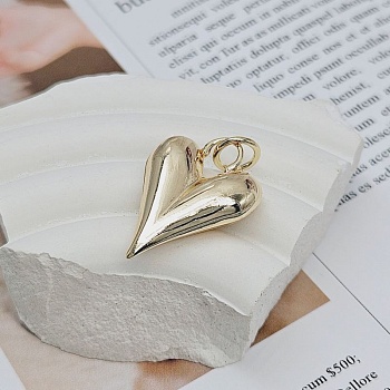 Подвеска Сердце 27x20x8 мм позолота (8613-20-З) купить с доставкой по России | Интернет-магазин Viva Beads