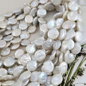 1 шт. Жемчуг натуральный речной барокко ок. 12-13 мм монета,  АА белый (9757) купить в #REGION_P# | Заказать в интернет-магазине Viva Beads
 1 шт. Жемчуг натуральный речной барокко ок. 12-13 мм монета,  АА белый (9757) купить в #REGION_P# | Заказать в интернет-магазине Viva Beads