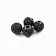 Бусина с цирконами 8х7 мм цвет черный (3055) купить в Воронеже | Заказать в интернет-магазине Viva Beads
