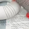 50 см Цепь тонкая 1.3 мм / толщина / родиевое покрытие (7519-Р) купить в Воронеже | Заказать в интернет-магазине Viva Beads
